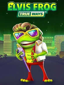 Elvis Frog in Vegas pokie at Bizzo Casino